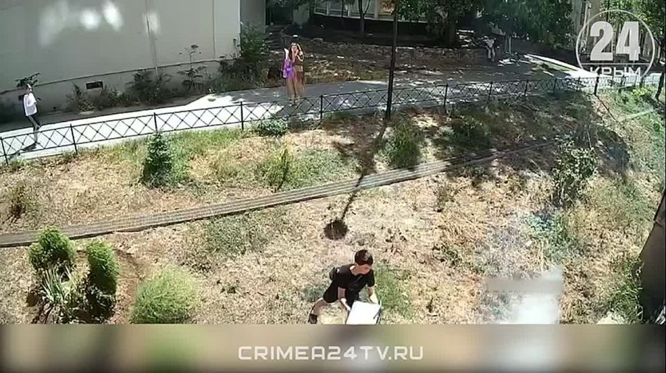 Юный герой в погонах: школьник потушил дерево и спас огня многоэтажку в Симферополе