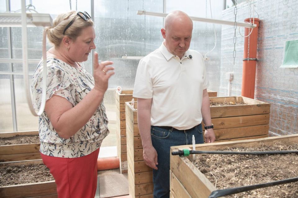 Михаил Развожаев: Накануне в ходе рабочей поездки приехал в Терновку Михаил Развожаев: Накануне в ходе рабочей поездки приехал в Терновку