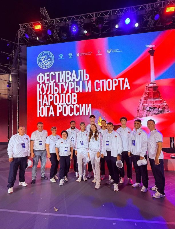 Шериф Османов: Делегация Министерства спорта Республики Крым на открытии Фестиваля культуры и спорта народов юга России, который проходит в эти дни в городе Севастополь Шериф Османов: Делегация Министерства спорта Республики Крым на открытии Фестиваля культуры и спорта народов юга России, который проходит в эти дни в городе Севастополь