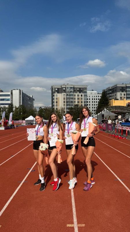 Крымчане завоевали медали чемпионата России по эстафетному бегу