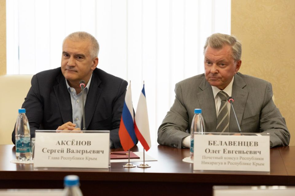 Сергей Аксёнов: Дружеские отношения между Крымом и Республикой Никарагуа сложились и развиваются с 2014 года Сергей Аксёнов: Дружеские отношения между Крымом и Республикой Никарагуа сложились и развиваются с 2014 года