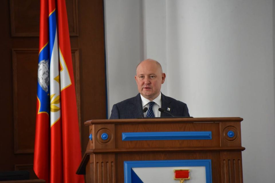 Михаил Развожаев: Сегодня утром участвовал в открытии осенней сессии Законодательного собрания Севастополя Михаил Развожаев: Сегодня утром участвовал в открытии осенней сессии Законодательного собрания Севастополя