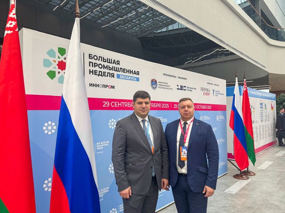 Анушаван Агаджанян: Совместно с представителями ведущих промышленных предприятий республики представили регион на Международной промышленной выставке «ИННОПРОМ Беларусь 2025»