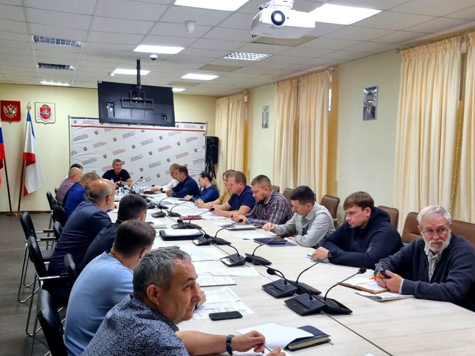 Под руководством заместителя Председателя Совета министров Республики Крым Николая Воробьева состоялось еженедельное совещание в ГКУ РК «Инвестстрой»