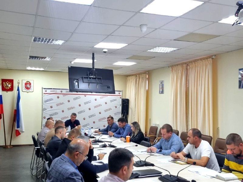 Под руководством заместителя Председателя Совета министров Республики Крым Николая Воробьева состоялось еженедельное совещание в ГКУ РК «Инвестстрой»