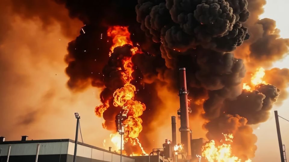 Нефтебаза горит: ВСУ атаковали Крым - мощный пожар бушует в Феодосии