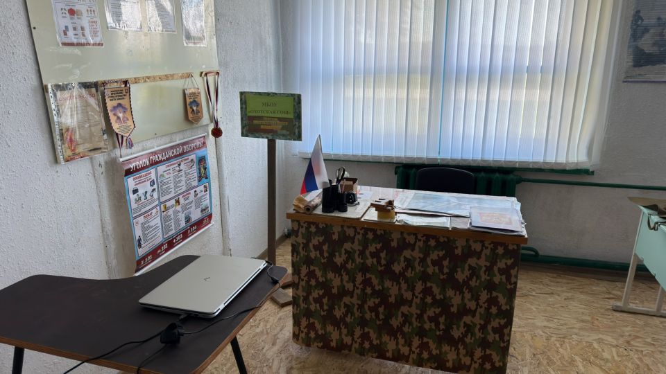 В школе с.Охотское появился кабинет патриотического воспитания В школе с.Охотское появился кабинет патриотического воспитания