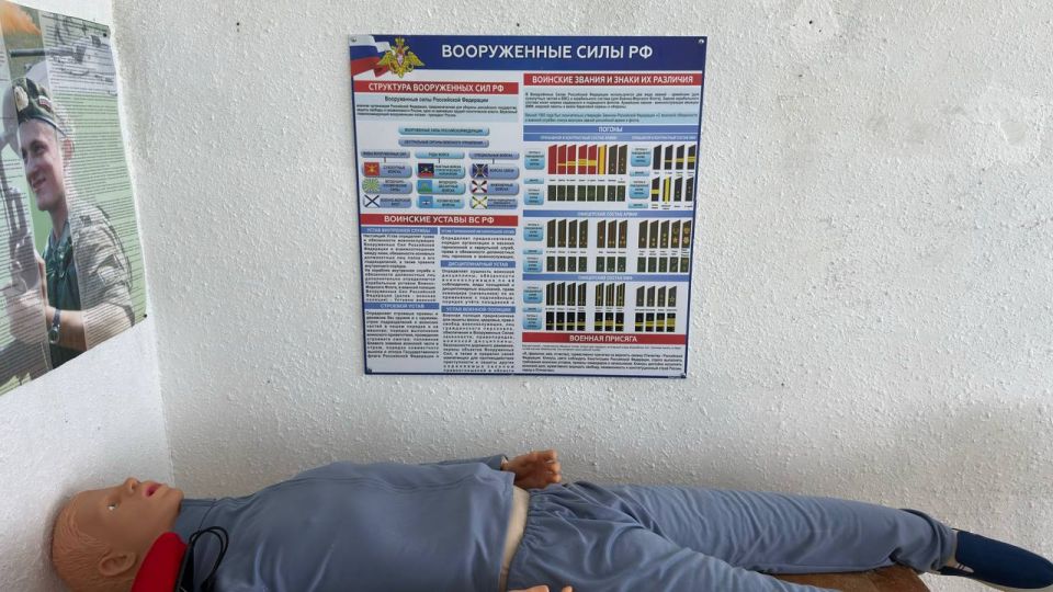 Антон Кравец: В школе с.Охотское появился кабинет патриотического воспитания и начальной военной подготовки! Антон Кравец: В школе с.Охотское появился кабинет патриотического воспитания и начальной военной подготовки!