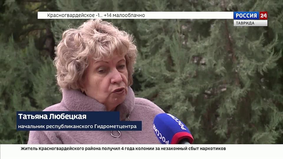 Понедельник в Крыму станет самым холодным днём недели