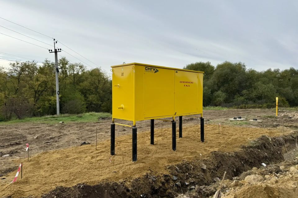 Продолжаются работы по газификации села Мазанка Симферопольского района