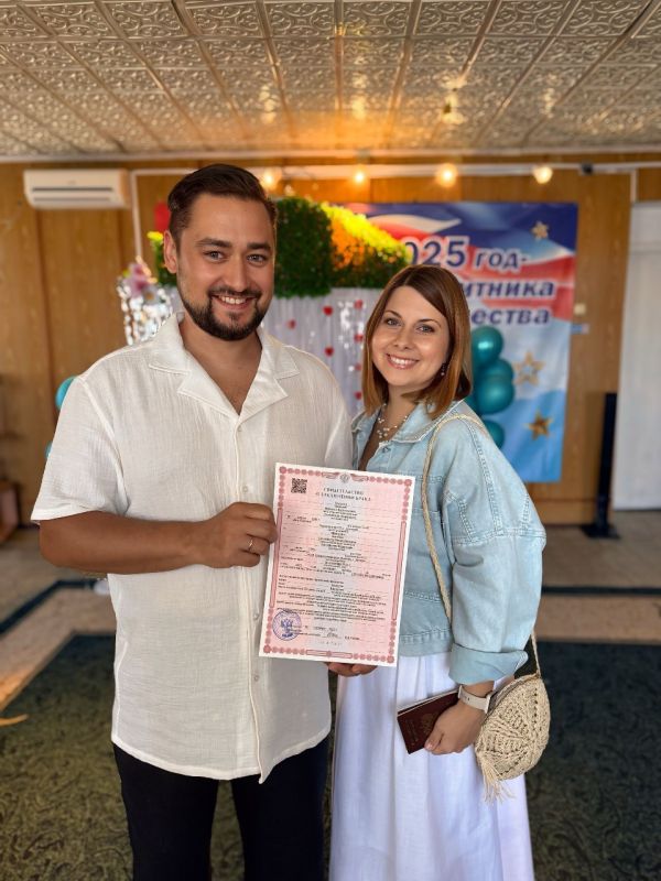 В Крыму порядка 30% молодоженов - гости из других субъектов Российской Федерации В Крыму порядка 30% молодоженов - гости из других субъектов Российской Федерации