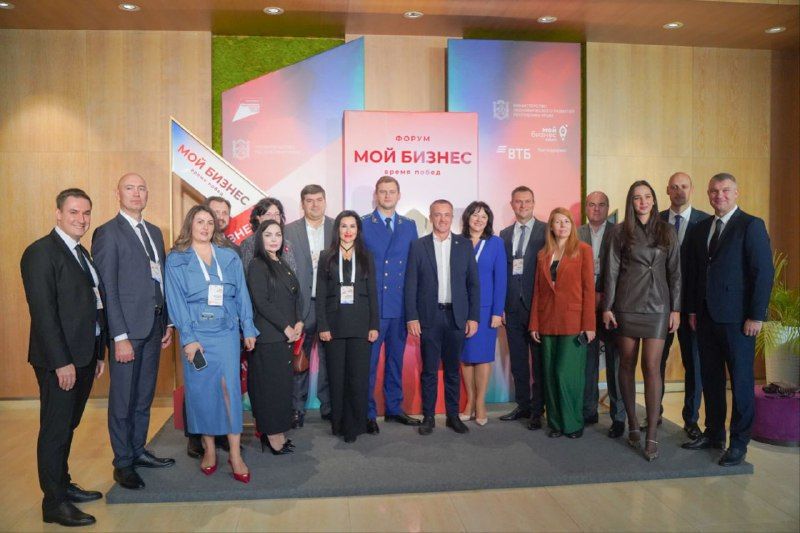 Анушаван Агаджанян: Представил участникам форума «Мой Бизнес. Время побед» инвестиционные ниши Республики Крым в сфере промышленности