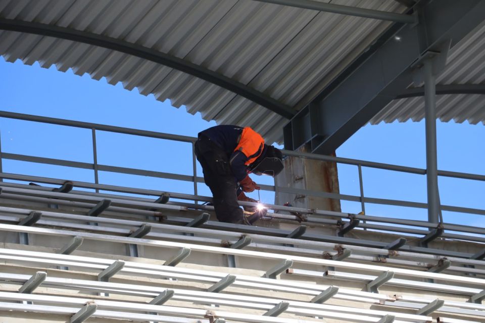 Олег Каторгин: Капитальный ремонт стадиона им. 50-летия Октября выходит на финальный этап Олег Каторгин: Капитальный ремонт стадиона им. 50-летия Октября выходит на финальный этап