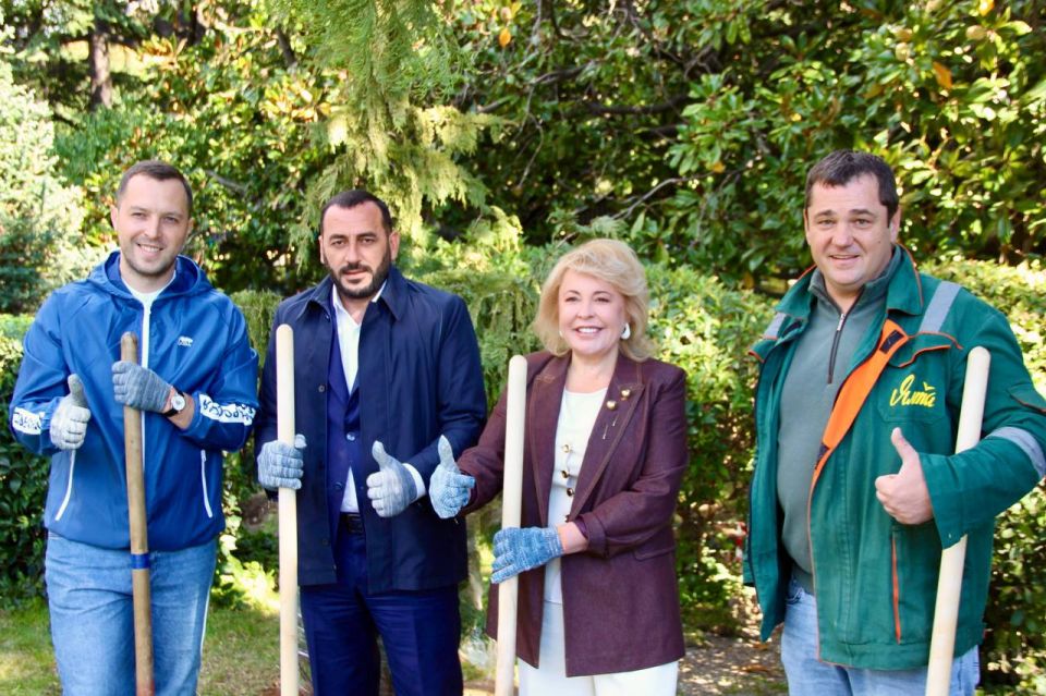 Константин Шимановский: В Ялте стартовала осенняя высадка растений