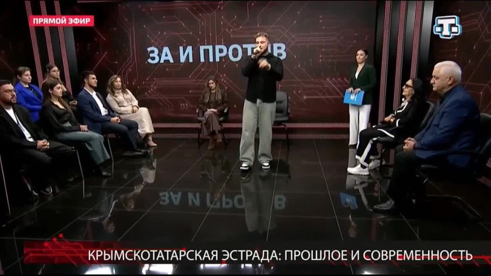 Юнус Мустафаев (Юник) исполнил песню в эфире телеканала «Миллет»