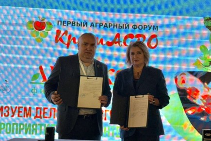 Подписано Соглашение о сотрудничестве между Минсельхозом Крыма и Департаментом сельского хозяйства города Севастополя