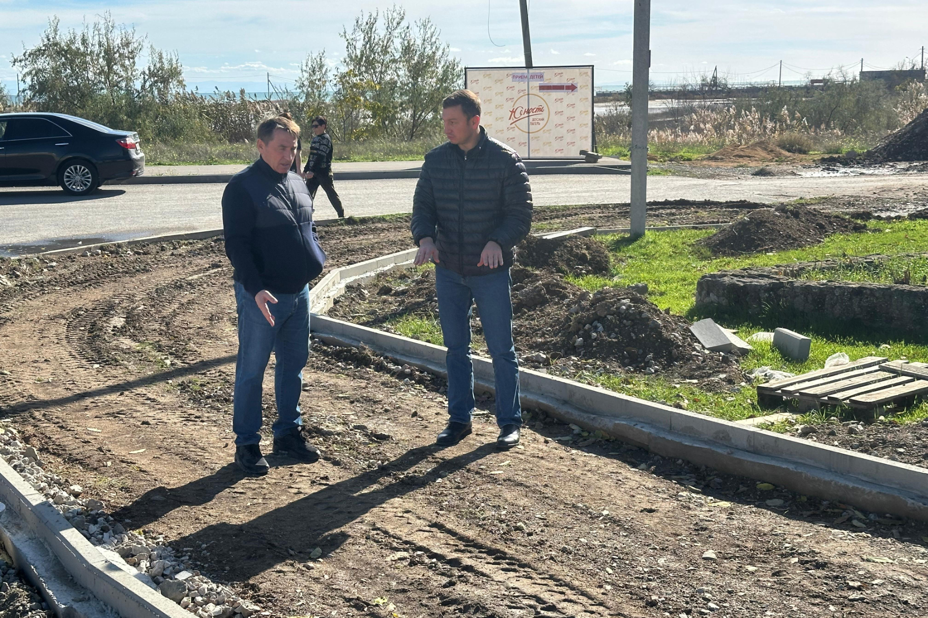 Реконструкция улично-дорожной сети в Евпатории идёт по графику — Юрий Гоцанюк