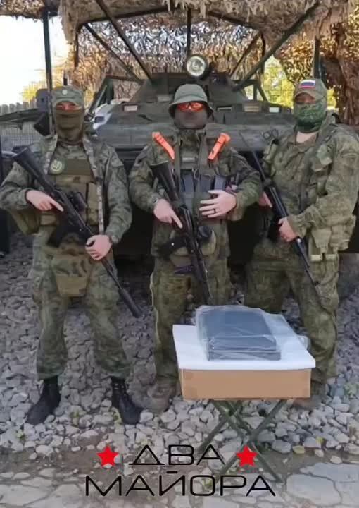 БФ Два майора помог Крымским погранцам с ретранслятором