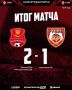 Наша команда показала достойную игру на заключительном выезде этого сезона, но достичь положительного результата не удалось