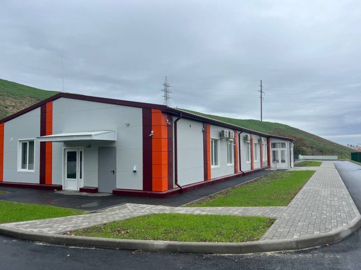 В селе Мирное завершается строительство врачебной амбулатории