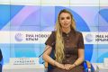 Анастасия Гридчина: Приняла участие вместе с коллегами в пресс конференции на площадке пресс-центра РИА НОВОСТИ КРЫМ на тему «Объединение народов России через «Большой этнографический диктант»