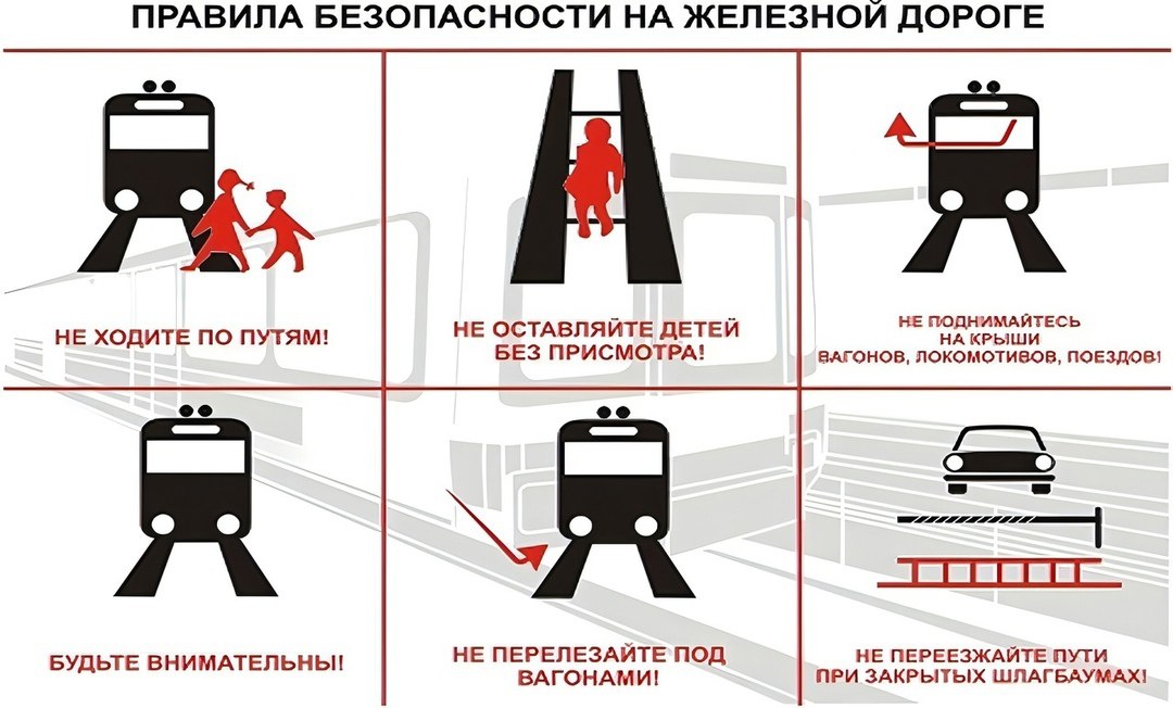 Памятка по безопасности на железной дороге и объектах железнодорожного транспорта Памятка по безопасности на железной дороге и объектах железнодорожного транспорта
