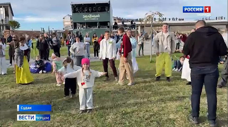 На побережье Черного моря прошёл «Зеленый фестиваль»