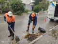 Жители Севастополя могут сообщить диспетчерам Водоканала о забившихся ливневых сетях по телефонам: