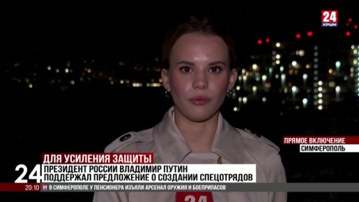 Президент России Владимир Путин поддержал предложение о создании специальных отрядов