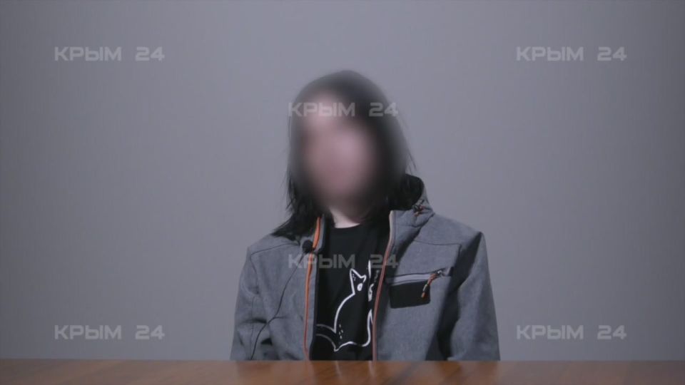 Кадры задержания и допроса 19-летнего крымчанина, который планировал совершить теракт