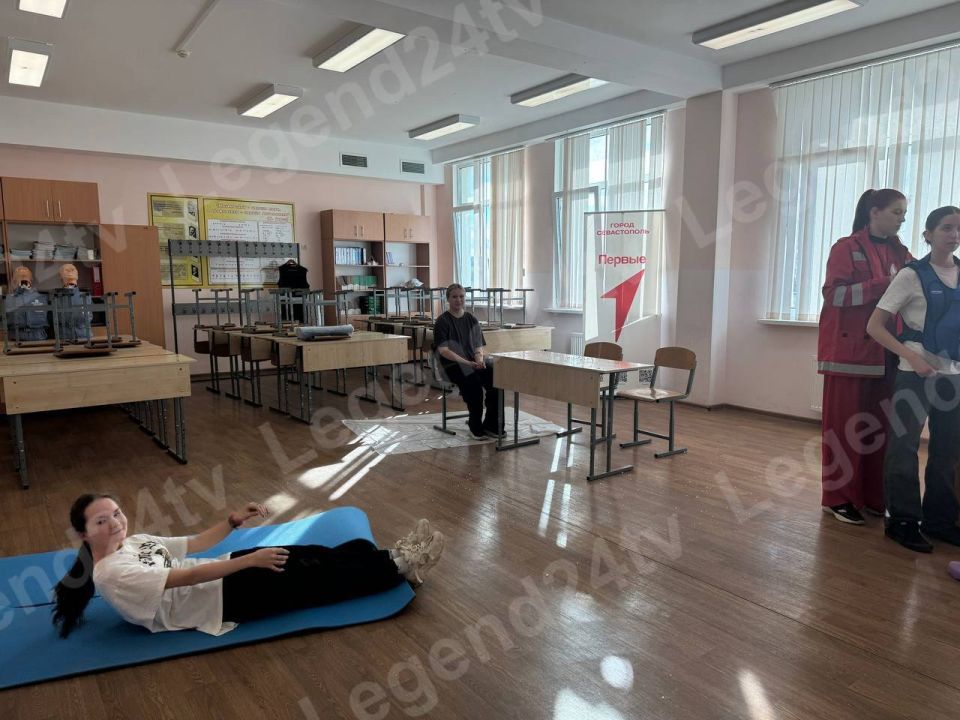 Севастопольские школьники соревнуются за первенство в региональном чемпионате по оказанию первой помощи