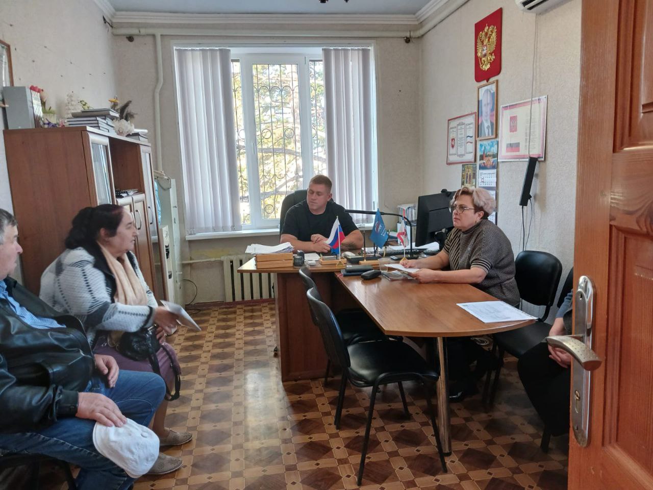 Ольга Урайкина: Сегодня в администрации Плодовского сельского поселения, совместно с главой администрации Плодовского сельского поселения Иваном Шевченко, провела приём граждан