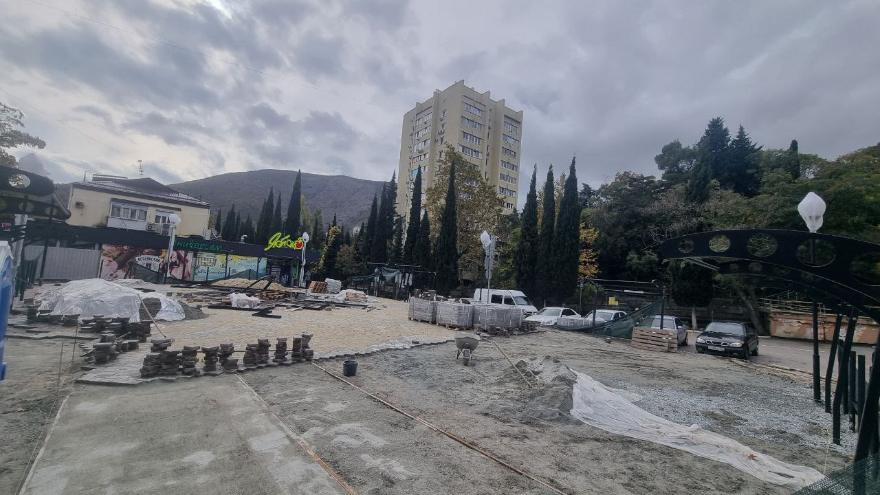 Благоустройство общественной территории в пгт. Партенит Благоустройство общественной территории в пгт. Партенит