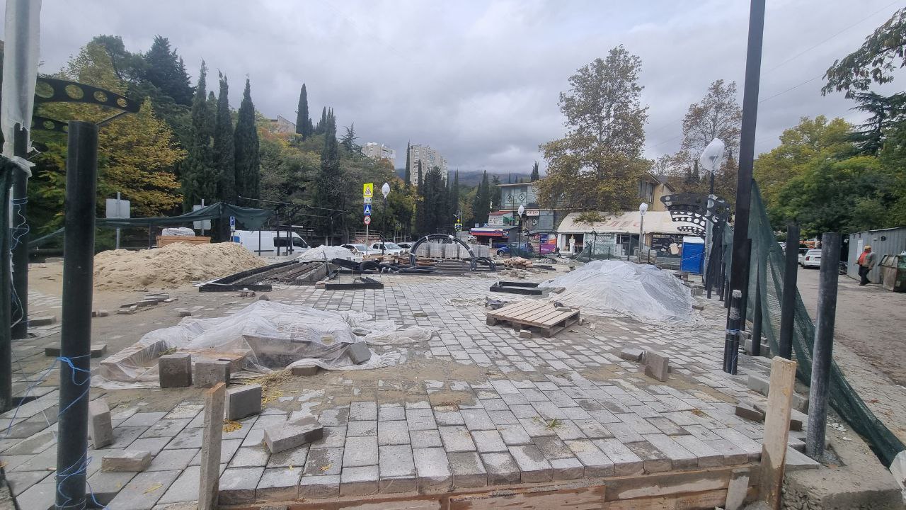 Благоустройство общественной территории в пгт. Партенит Благоустройство общественной территории в пгт. Партенит