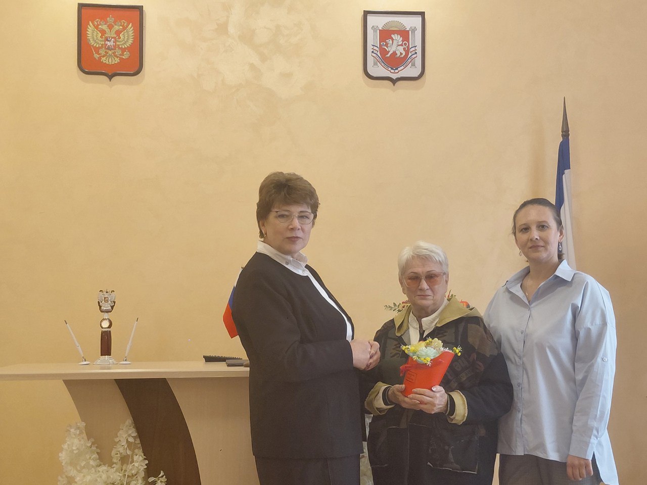 Память о подвиге: встреча с дочерью героя в Алуште Память о подвиге: встреча с дочерью героя в Алуште