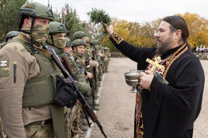 Бойцы подразделения «Барс-Крым» отправились на передовую Бойцы подразделения «Барс-Крым» отправились на передовую