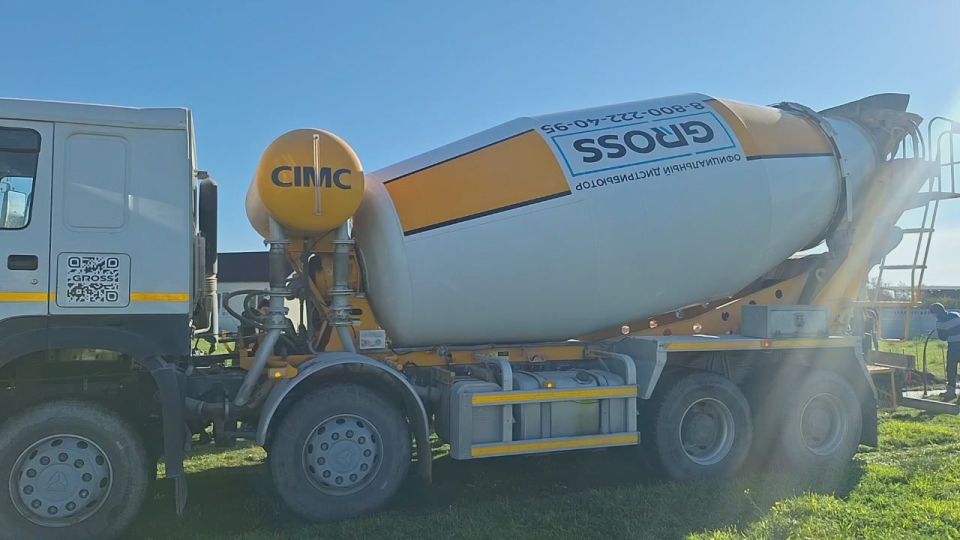 Торжественная церемония закладки фундамента под строительство мечети в селе Восточном