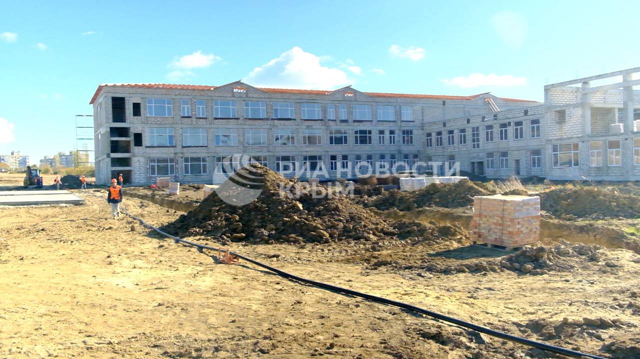 В 2026 году за парты новой школы в Керчи смогут сесть 825 учеников