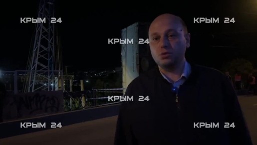 Работы по устранению последствий ДТП с фурой на мосту в Симферополе займут более двух часов