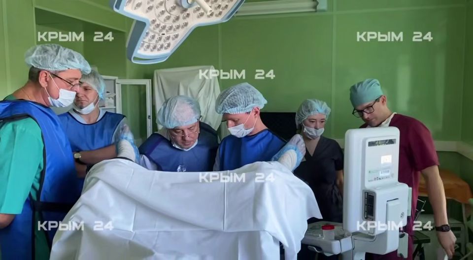 В Крыму провели уникальную процедуру по лечению рака предстательной железы