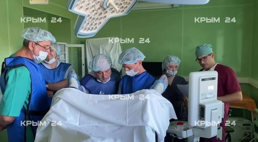В Крыму впервые провели операцию по лечению рака предстательной железы