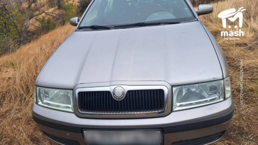 Угонщик уехал на "Шкоде" феодосийца, пока он купался в море