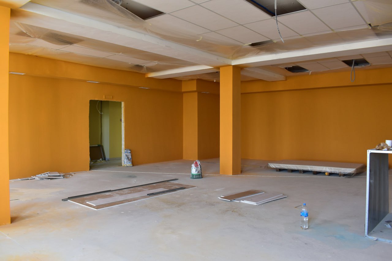 Эдуард Щёголев: В селе Амурское Красногвардейского района на ул. Молодёжная продолжается строительство детского сада на 280 мест Эдуард Щёголев: В селе Амурское Красногвардейского района на ул. Молодёжная продолжается строительство детского сада на 280 мест