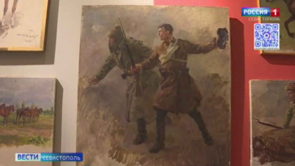 Сегодня в ретрокинотеатре «Украина» открывается новая выставка, посвященная утраченному батальному полотну "Штурм Перекопа"