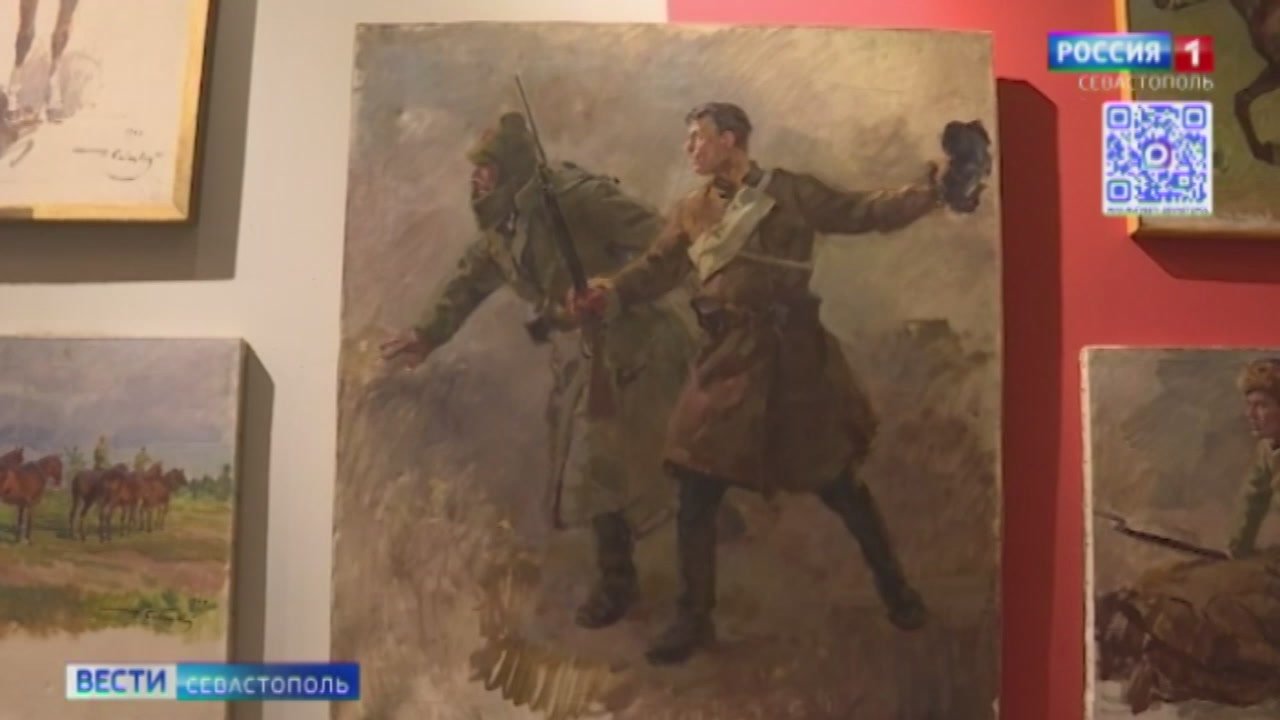 Сегодня в ретрокинотеатре «Украина» открывается новая выставка, посвященная утраченному батальному полотну "Штурм Перекопа"