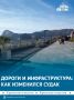 17 километров дороги «Льговское–Грушевка–Судак» достроят в 2026 году, а ещё почти 15 километров – в 2027-м
