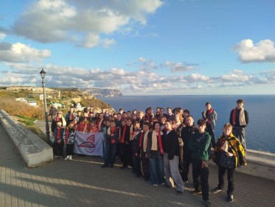 Группа детей сотрудников ФГУП «Железные дороги Новороссии» – членов профсоюза вернулась из увлекательного путешествия по Крыму