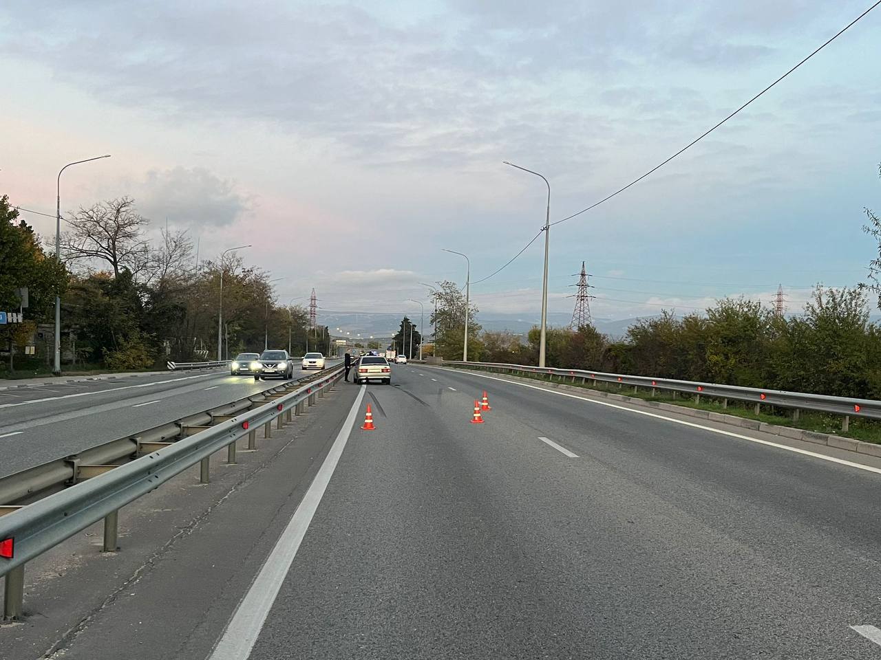 ДТП на автодороге «Севастополь-Инкерман» с пострадавшим пешеходом