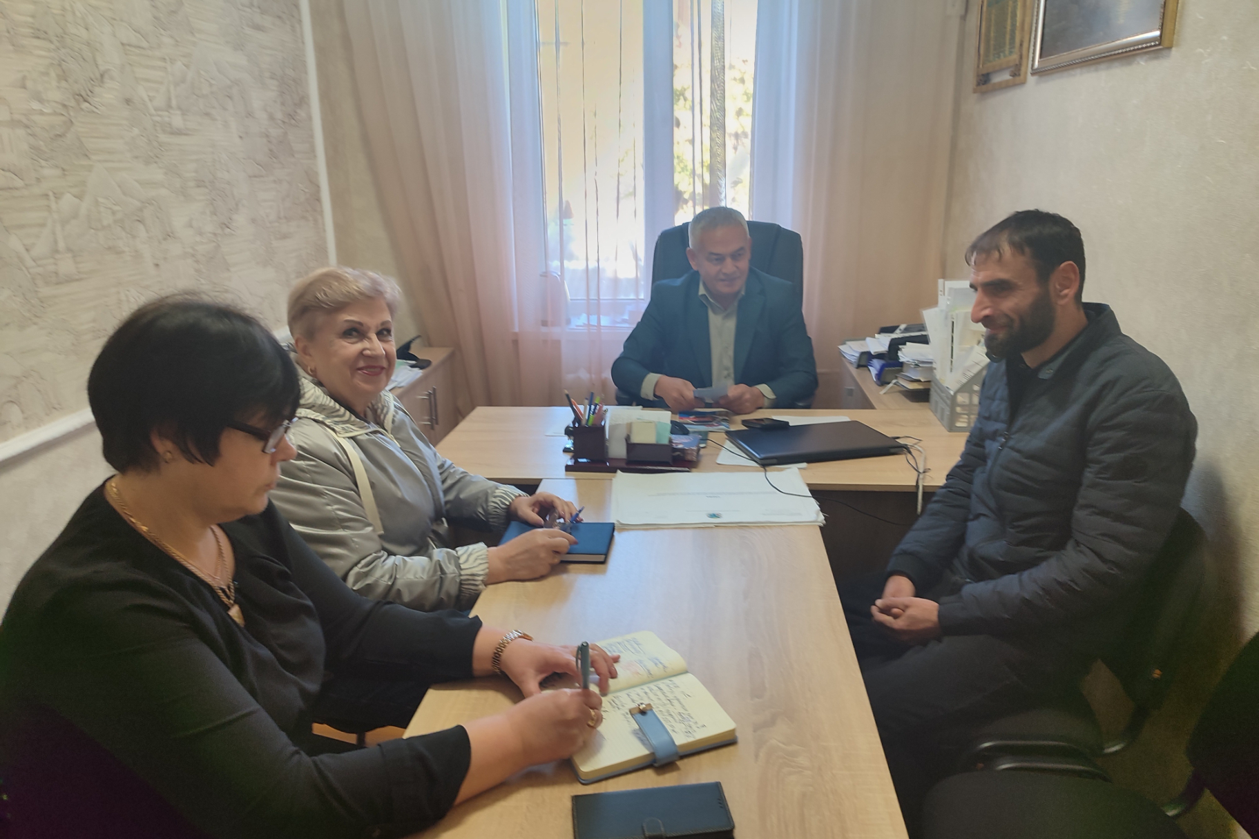 Ленур Мамедляев провел встречу (лекцию)  с работодателем, использующим труд иностранных граждан