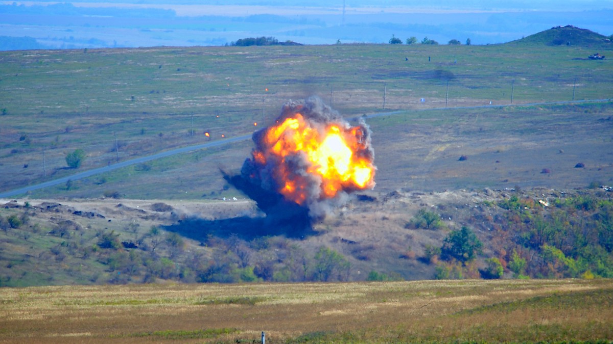В Джанкойском районе 1 ноября будут взрывать боеприпасы